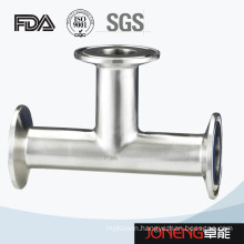 Stainless Steel Sanitary Clamped Equal Tee (JN-FT6001)